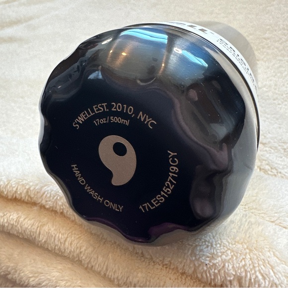 NWT Swell/S’well Insulated Stainless Steel Water Bottle, 17oz Shimmer Blue Suede - Picture 7 of 9